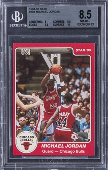 1984-85 Star #101 Michael Jordan Rookie Card – BGS NM-MT+ 8.5
